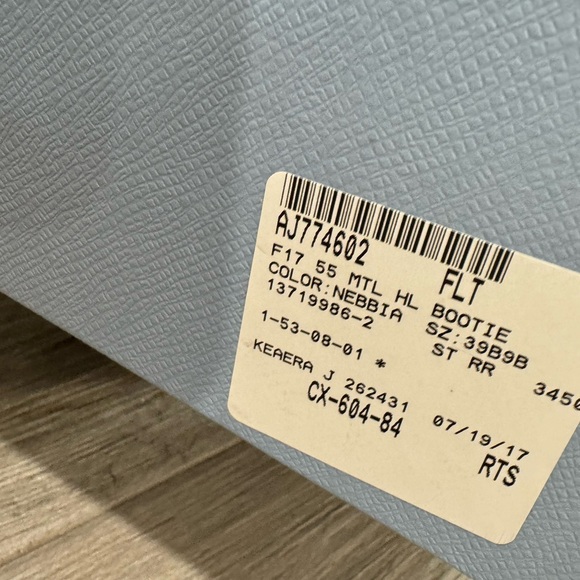 Prada Milano Dal 1913 Nebbia gray Boots - Picture 15 of 15